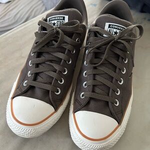 Converse All Star Brown Men's Shoes only wore them once.